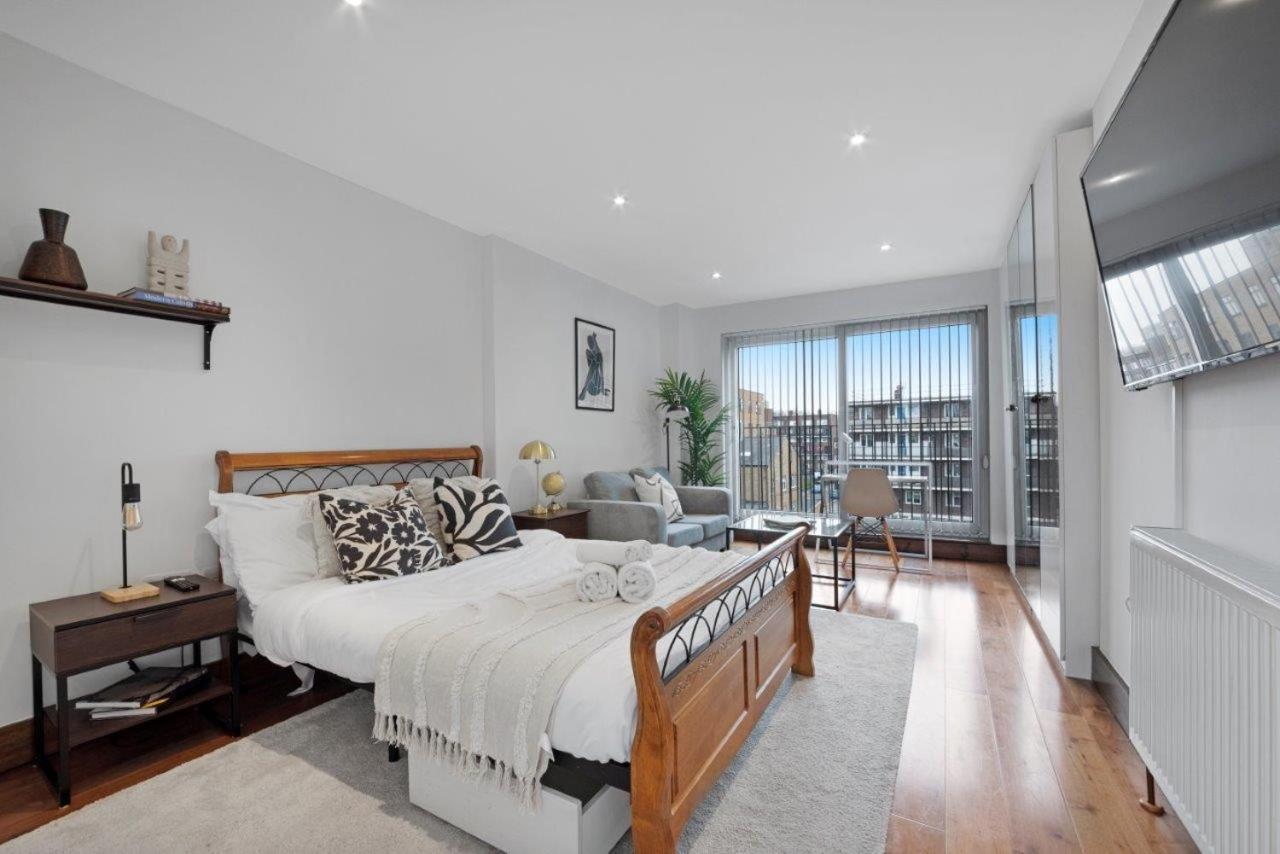 Huge Shoreditch Apartment- Private Roof Terrace Londres Exterior foto